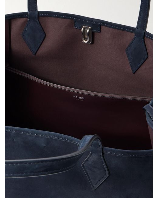 Metier Blue Chameleon 41 Nubuck Tote