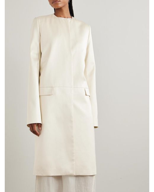 Totême Natural Silk Coat