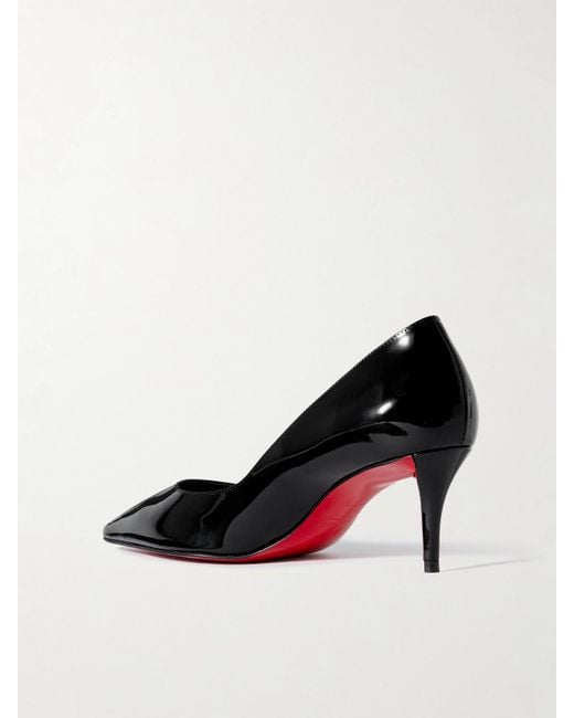 Christian Louboutin Black Miss Z 60 Pumps Aus Lackleder