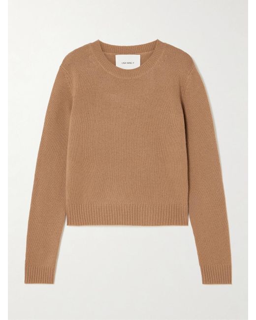 Lisa Yang Natural Mable Kaschmirpullover