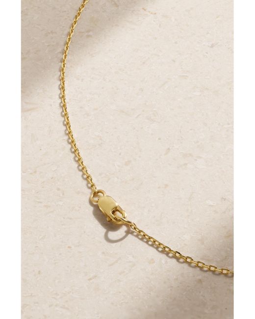 JIA JIA Metallic 14-Karat, Quartz And Diamond Necklace
