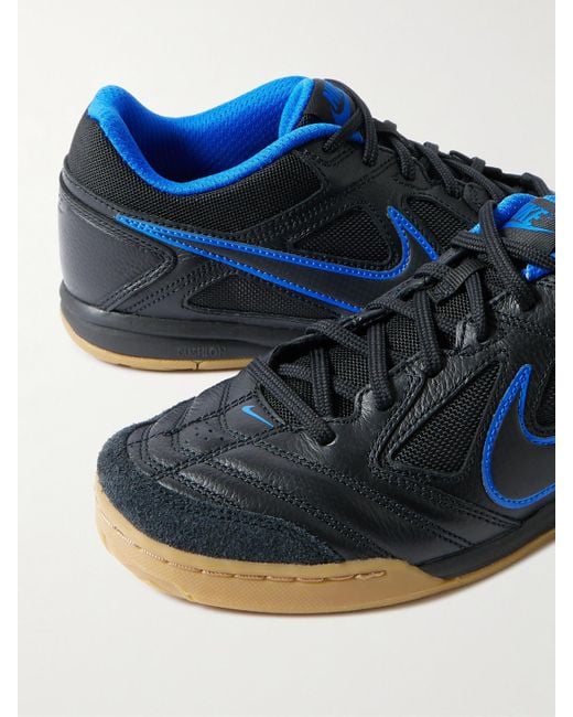 Baskets En Cuir Et En Résille À Finitions En Daim Gato Nike en coloris Blue