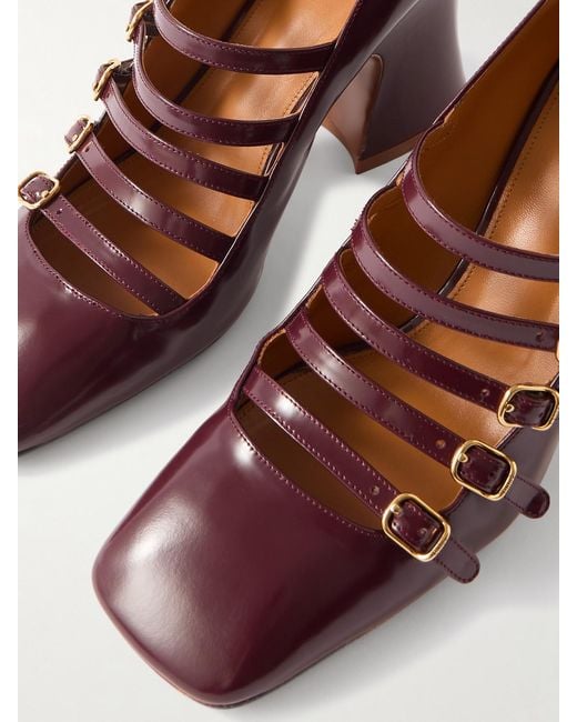 Chloé Red Heeled Shoes