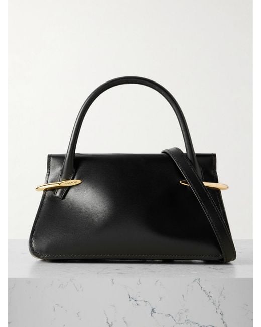Givenchy Black Pinch Mini Leather Shoulder Bag
