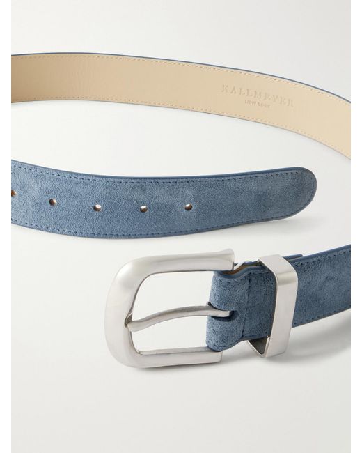 Kallmeyer Blue Johnson Suede Belt