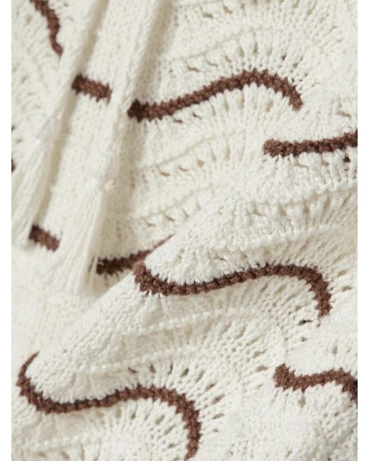 Short En Coton À Rayures Aicha Cara Cara en coloris Natural