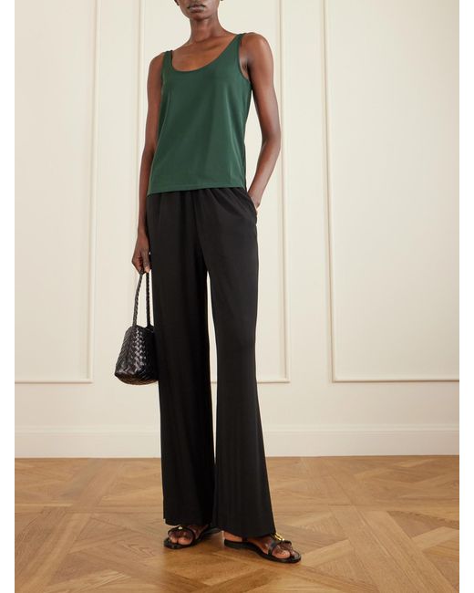 Eres Green Anae Stretch-Jersey Tank