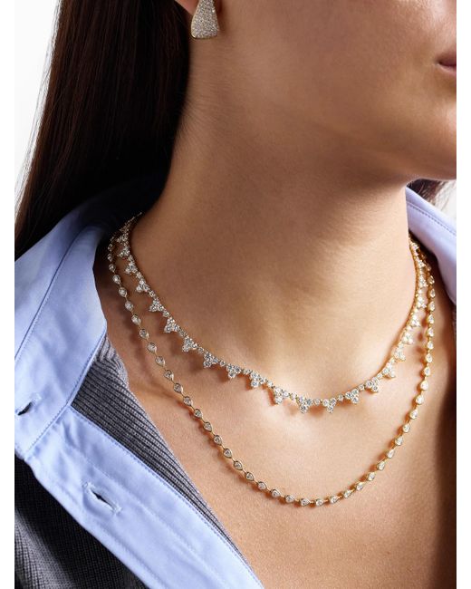 Anita Ko Natural Eternity 18-Karat Diamond Choker