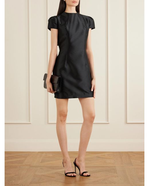 Violante Nessi Black Nilufar Crepe Mini Dress