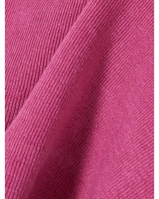 Jacquemus Pink Arancia Linen Shorts