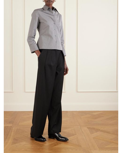 Calvin Klein Black Felix Brogues Aus Leder