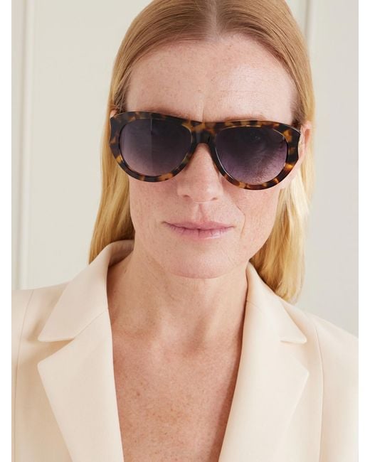 Dior Multicolor Diorglow A1U Aviator-Style Acetate Sunglasses