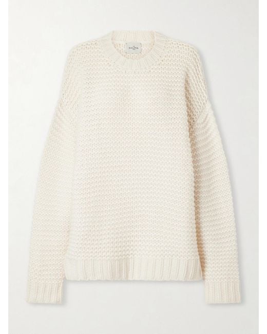 LeKasha Natural Maliojia Cashmere Sweater