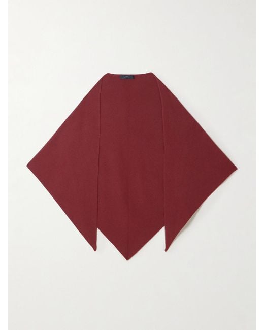 Châle En Cachemire Snowbird arch4 en coloris Red