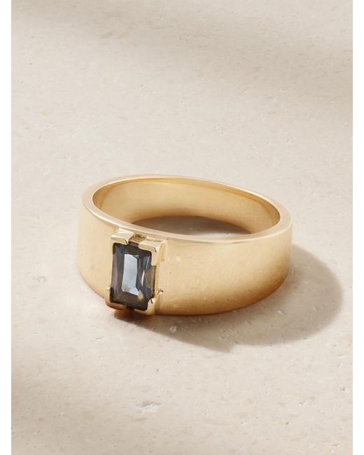 Melissa Joy Manning Natural Ring Aus Recyceltem 14 Karat Mit Topas
