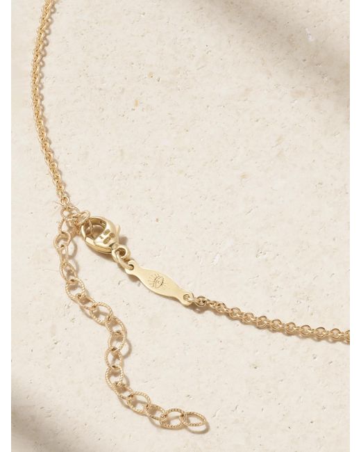 Jacquie Aiche Natural Alien Small 14-Karat Multi-Stone Necklace