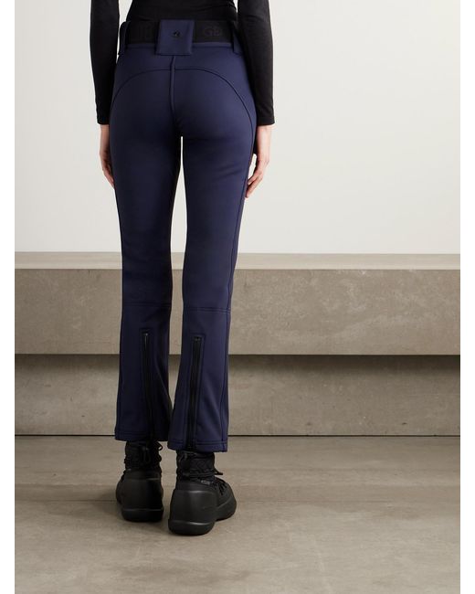 Goldbergh Blue Pippa Belted Flared Ski Pants