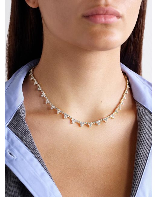 Anita Ko Natural Eternity 18-Karat Diamond Choker