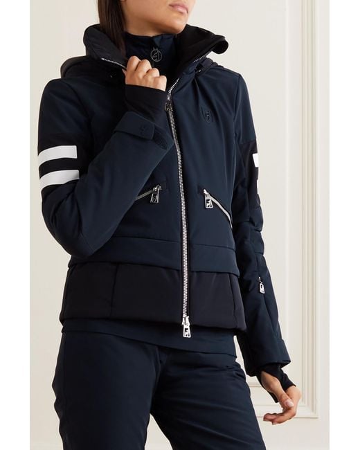 Striped on sale ski jacket