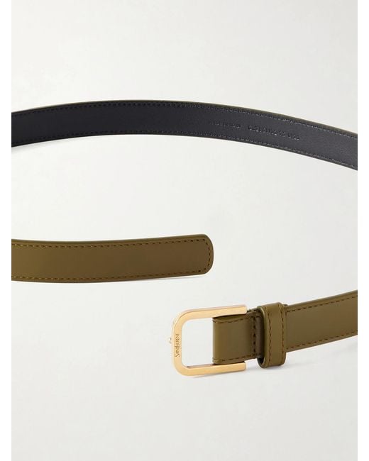 Saint Laurent Natural Leather Belt