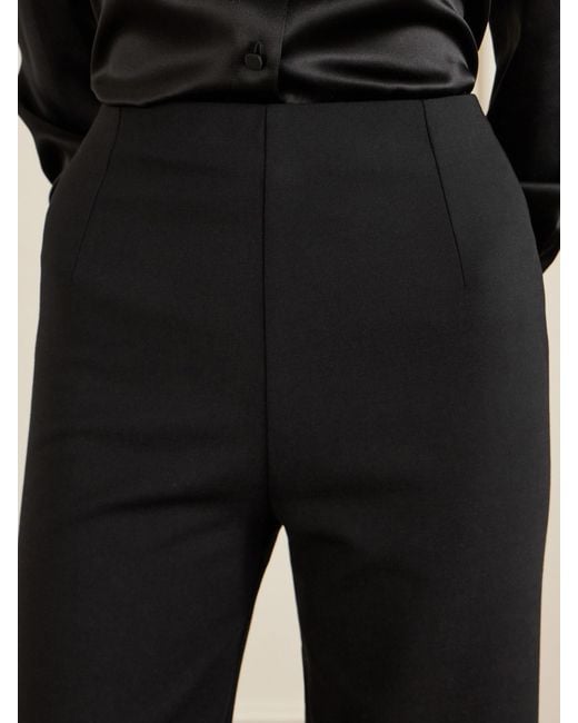 Gucci Black Wool-Blend Straight-Leg Pants