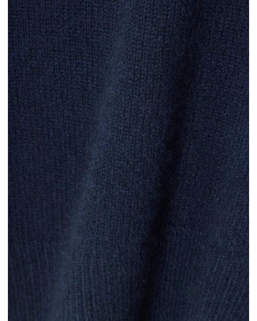 arch4 Blue Edith Cashmere Turtleneck Sweater
