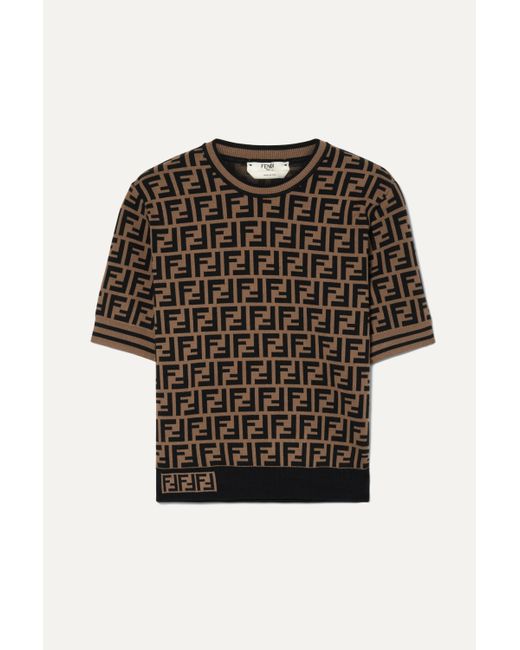 Fendi logo cheap sweater