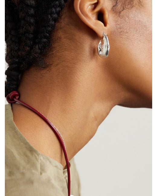 Alighieri White The Crustacean Earrings Recycled Earrings