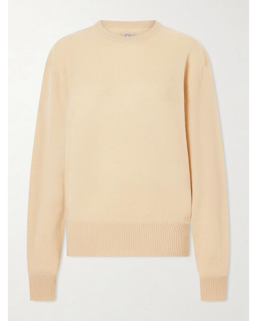 Totême Natural Cashmere Sweater