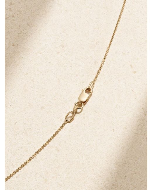 Ileana Makri Natural Crown 18-Karat Amethyst Necklace