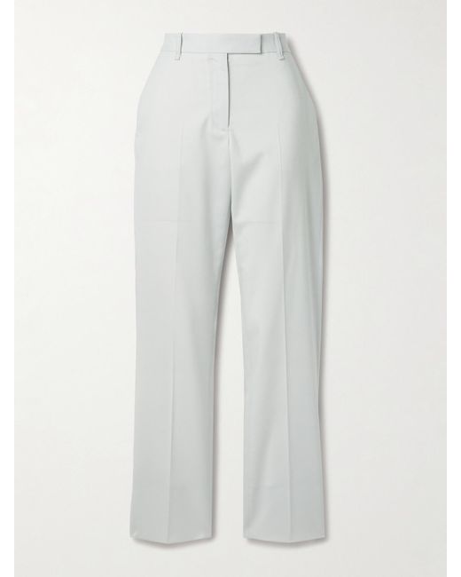 Proenza Schouler White Teddy Hose Mit Geradem Bein Aus Baumwoll-Twill