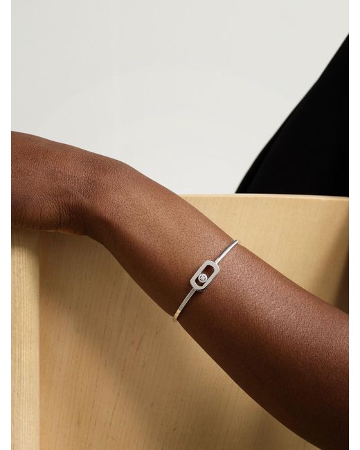Messika Natural So Move 18-Karat Diamond Bracelet