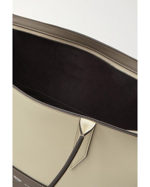Metier Natural Incognito 36 Two-Tone Leather Tote