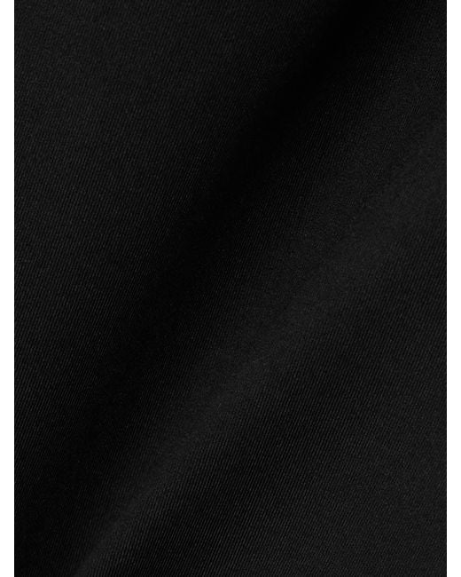 Eres Black Dandy Bow-Detailed Open-Back Swimsuit