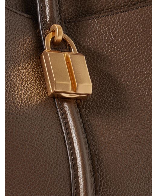 Sac Porté Épaule En Cuir Texturé À Ornement The Siena DeMellier London en coloris Brown