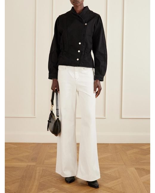 Isabel Marant Black Dolie Denim Jacket