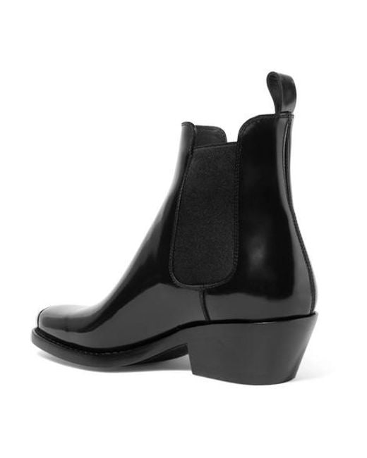 Calvin klein 205w39nyc claire sales 40 western ankle boots