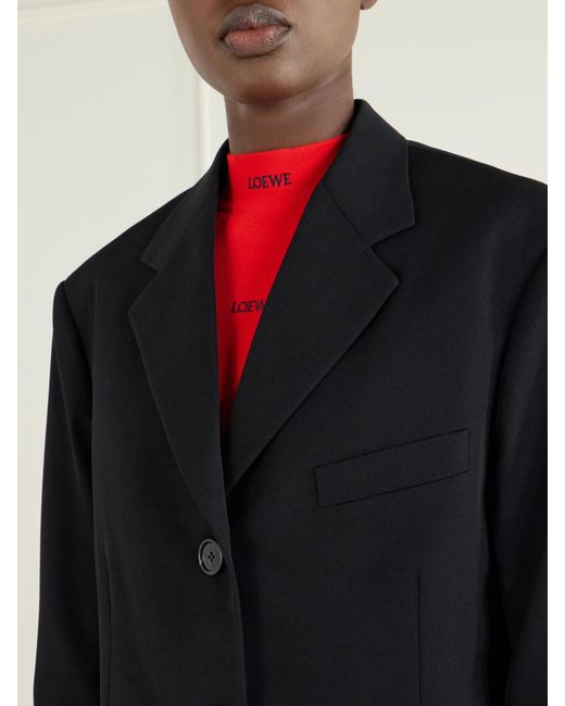 Loewe Blue Wool Blazer