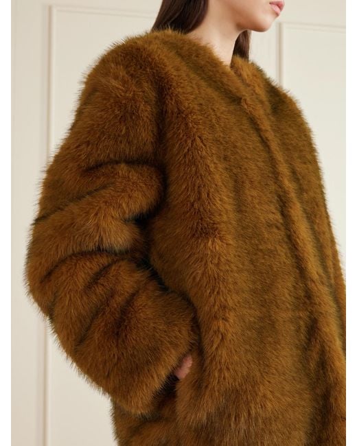 Isabel Marant Brown Aglae Plush Jacket