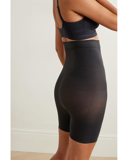 Skims Blue Seamless Sculpt Mid Thigh Shorts