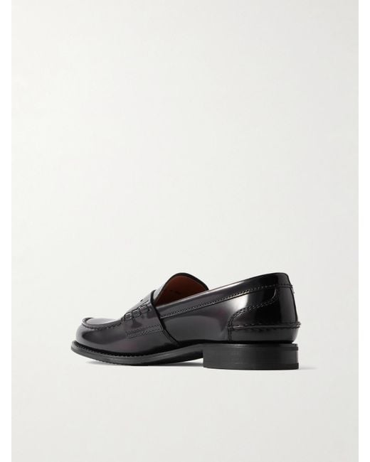 Church's Black Pembrey W Leather Loafers