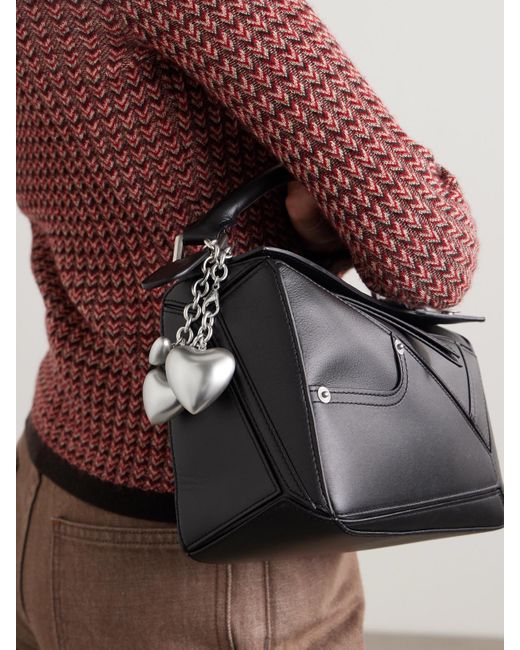 Roxanne Assoulin White The Puffy Heart-Tone Bag Charm