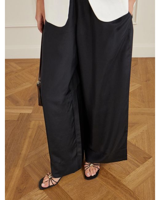 Jonathan Simkhai Black Amaya Embellished Leather Mules