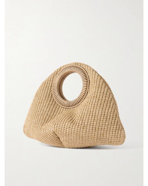 Sac À Main En Raphia Thais Cult Gaia en coloris Metallic