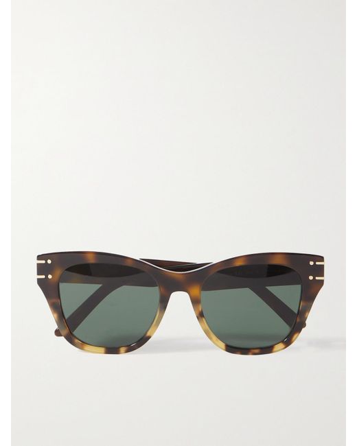 Dior Multicolor Diorsignature B4I Square-Frame Acetate Sunglasses