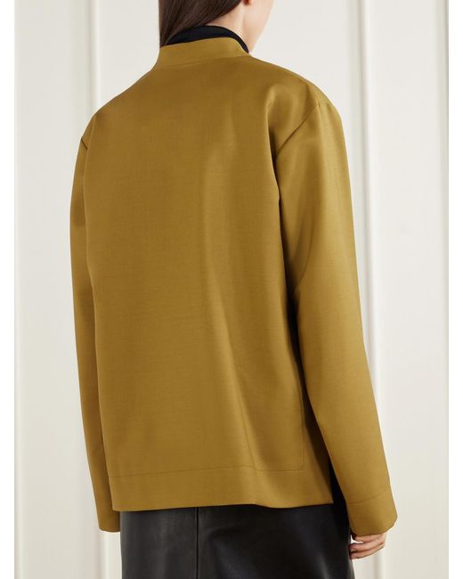 Rohe Green Virgin Wool And Mohair-Blend Jacket