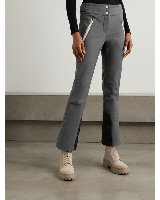 Brunello Cucinelli Gray Skihose Aus Einer Wollmischung