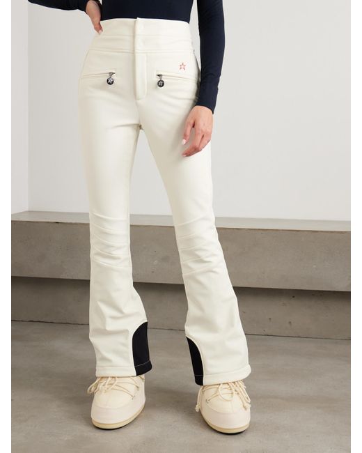 Perfect Moment Natural Aurora Ausgestellte Skihose Mit Stickerei