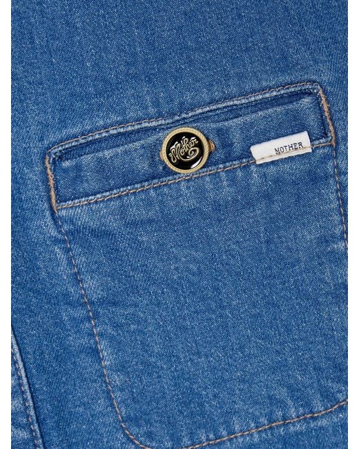 Mother Blue The Stashed Picky Denim Jacket