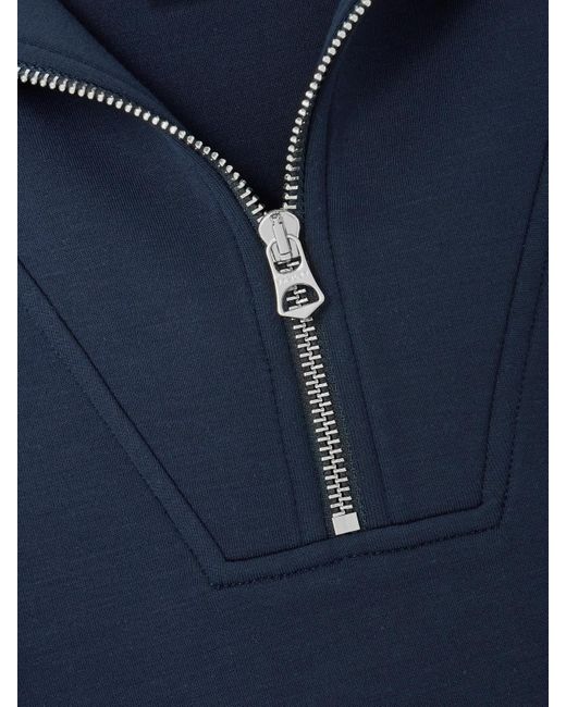 Varley Blue Hawley Sweatshirt Aus Doublesoft-Material